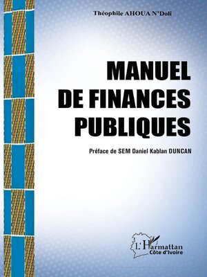 cover image of Manuel de finances publiques